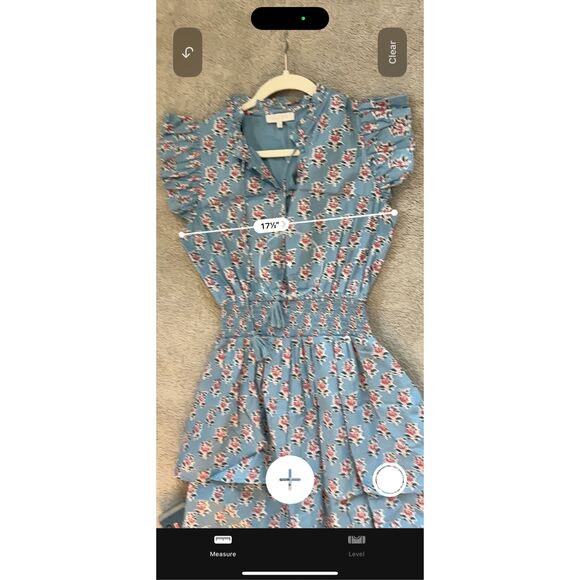 NWOT Marea Sarah flutter sleeve dress, Med $218 B17 - Picture 10 of 10